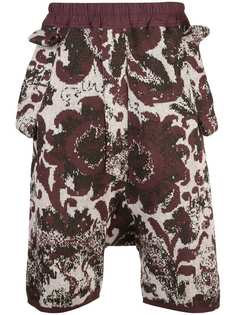 Bernhard Willhelm floral knee-length shorts