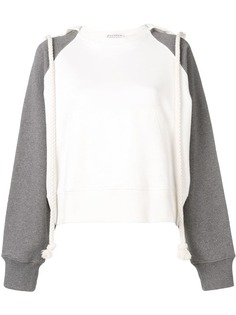 JW Anderson свитер с капюшоном и шнурком