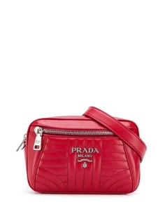 Prada стеганая поясная сумка