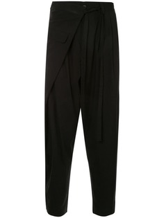 Joe Chia брюки с низким шаговым швом