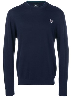 PS Paul Smith толстовка с нашивкой-зеброй