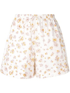 See By Chloé шорты с цветочным принтом