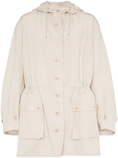 Jacquemus парка оверсайз с капюшоном