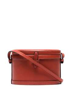 Hunting Season red mini leather shoulder bag