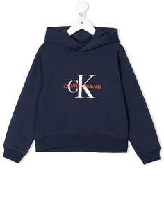 Calvin Klein Kids толстовка с капюшоном и логотипом