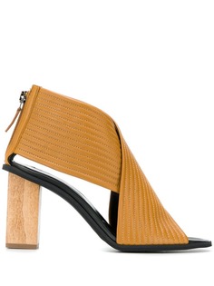 Christian Wijnants wooden heel sandals