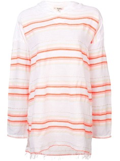 Lemlem Fiesta stripe hooded blouse
