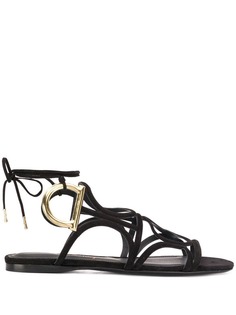 Salvatore Ferragamo gladiator lace up sandals