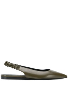 Bottega Veneta pointed slingback pumps