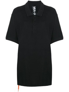 Mia-Iam Daddy oversized polo shirt