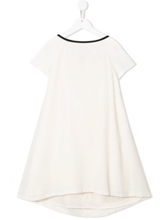 Señorita Lemoniez Nikko contrasting collar dress