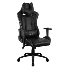 Кресло игровое AEROCOOL AC120 RGB-B, ПВХ/полиуретан [516335]
