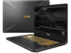 Ноутбук ASUS FX705GE-EW257 90NR00Z1-M05350 (Intel Core i5-8300H 2.3 GHz/8192Mb/512Gb SSD/No ODD/nVidia GeForce GTX 1050Ti 4096Mb/Wi-Fi/Cam/17.3/1920x1080/No OS)