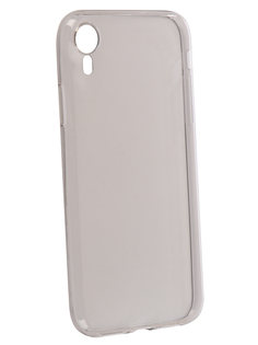 Аксессуар Чехол для APPLE iPhone XR Brosco Silicone Black IPXR-TPU-BLACK