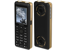 Сотовый телефон Maxvi P20 Black-Gold