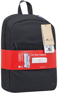 Рюкзак для ноутбука + аккумулятор 2600 mAh RIVACASE