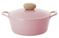 Кастрюля с крышкой Frybest Round C22-P