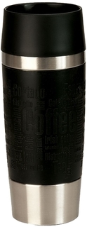 Термокружка Travel Mug Emsa 0,36 л, черная (513361)