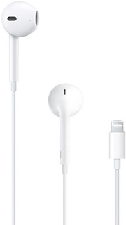 Наушники с микрофоном Apple EarPods with Lightning Connector (MMTN2ZM/A)