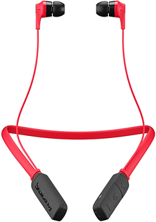 Беспроводные наушники с микрофоном Skullcandy Ink’d 2.0 Wireless Red/Black (S2IKW-J335)