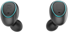 Беспроводные наушники с микрофоном Digma TWS-04 Black (TS30)