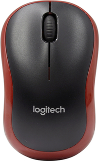 Мышь Logitech Wireless Mouse M185 Red