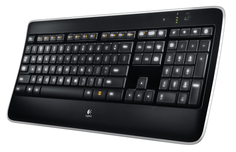 Клавиатура Logitech Wireless Illuminated K800 (920-002395)