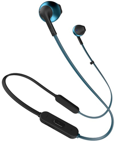 Беспроводные наушники с микрофоном JBL T205BT Blue