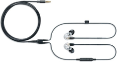 Наушники с микрофоном Shure SE215 прозрачный (SE215-CL-UNI-EFS)