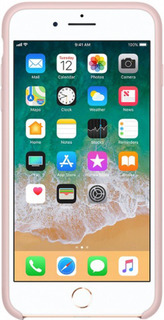 Чехол Apple для iPhone 8 Plus/7 Plus Silicone Case Pink Sand (MQH22ZM/A)