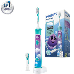 Электрическая зубная щетка Philips Sonicare for kids HX6322/04, для детей, с мобильным приложением