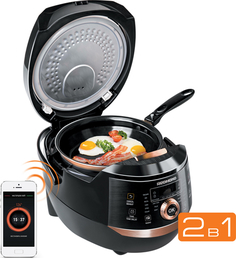 Мультиварка-мультикухня Redmond SkyKitchen RMK-CB391S, управление со смартфона
