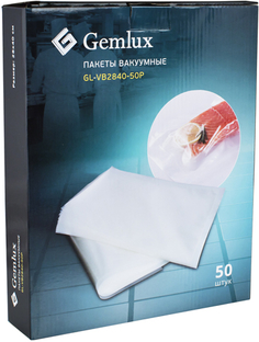 Пакеты для вакуумного упаковщика Gemlux