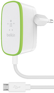 Сетевое зарядное устройство Belkin 1xUSB 2,4A White (F8M886vf04-WHT)