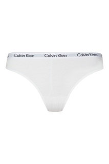 Белые трусы с логотипом Calvin Klein