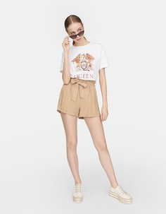 Шорты с бантом Stradivarius