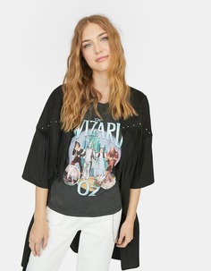 Куртка в стиле кимоно из искусственной замши с бахромой Stradivarius