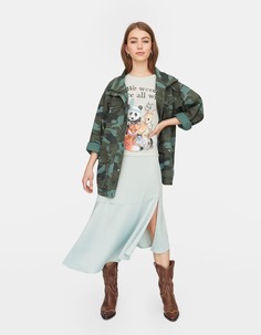 Футболка Wild West Stradivarius