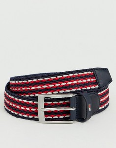 Черный ремень Tommy Hilfiger Adan - 3,5 см - Черный