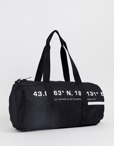 Черная сумка с принтом ASOS DESIGN - Черный