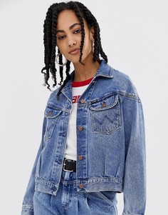 Джинсовая куртка в стиле 80-х Wrangler - Синий