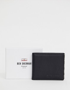 Черный бумажник Ben Sherman - Черный