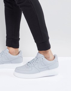 Серые кроссовки Nike Air Force 1 07 - Серый