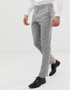 Серые брюки узкого кроя Selected Homme - Серый