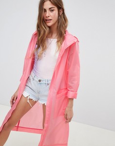 Легкий дождевик ASOS DESIGN - Розовый