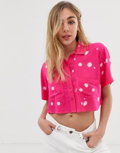 Джинсовая рубашка Glamorous - Розовый