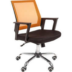 Офисное кресло Русские кресла РК 15 оранжевое хром