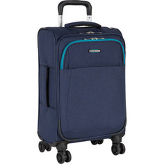 Чемодан Polar Р18А08 (3-ой) синий (19) чемодан малый тканевый облегченный (PS18A08)