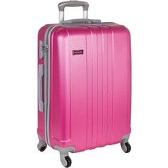 Чемодан Polar Р22016 (3-ой) розовый (26) пластик ABS чемодан средний