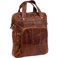 Cумка Polar 8292 Coffee сумка верт, кожа